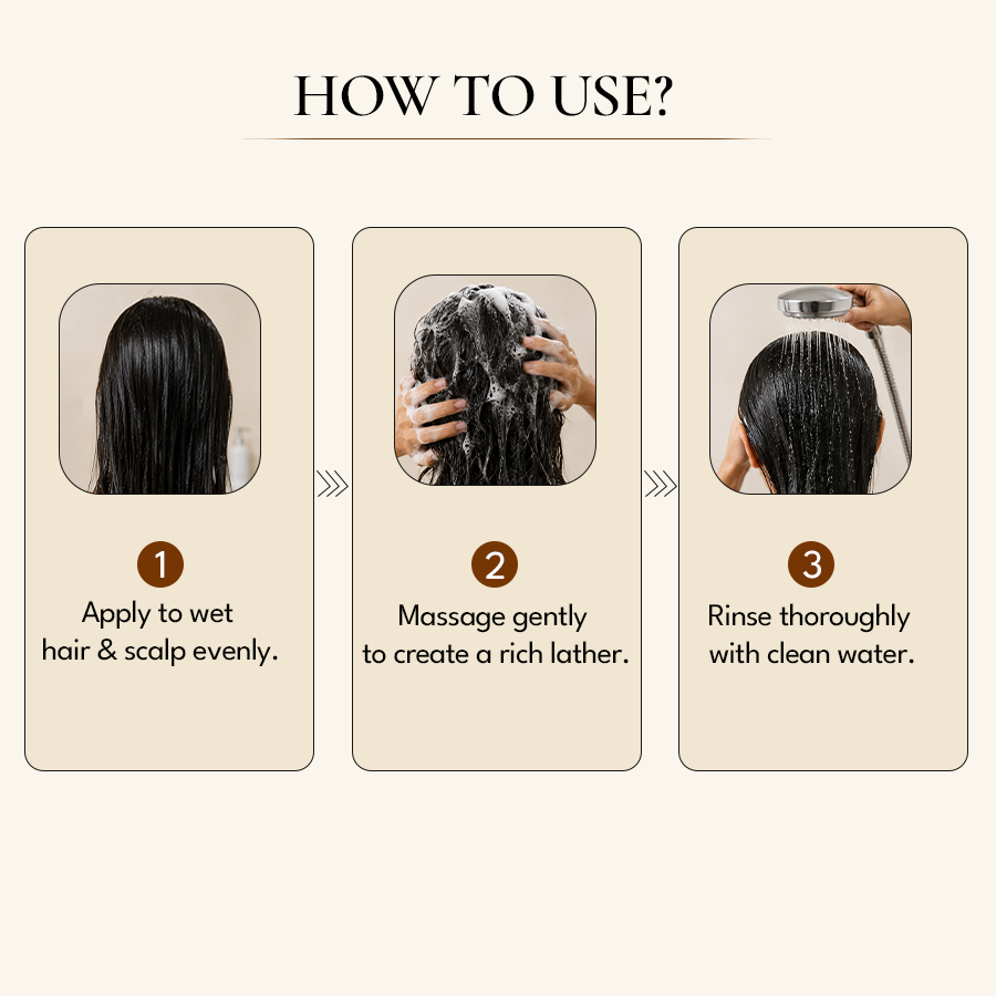Divaah Biotin Strengthening Shampoo for Hair Fall Control & Volume | Biotin, Rice Water & Hibiscus | 200ml